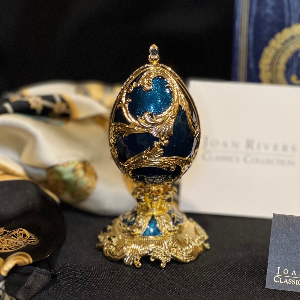 Joan Rivers Collection Millenium 2000 Fabrege Egg